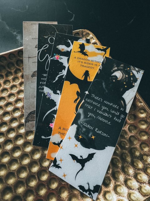 Fourth Wing 5 Pack - Bookmarks