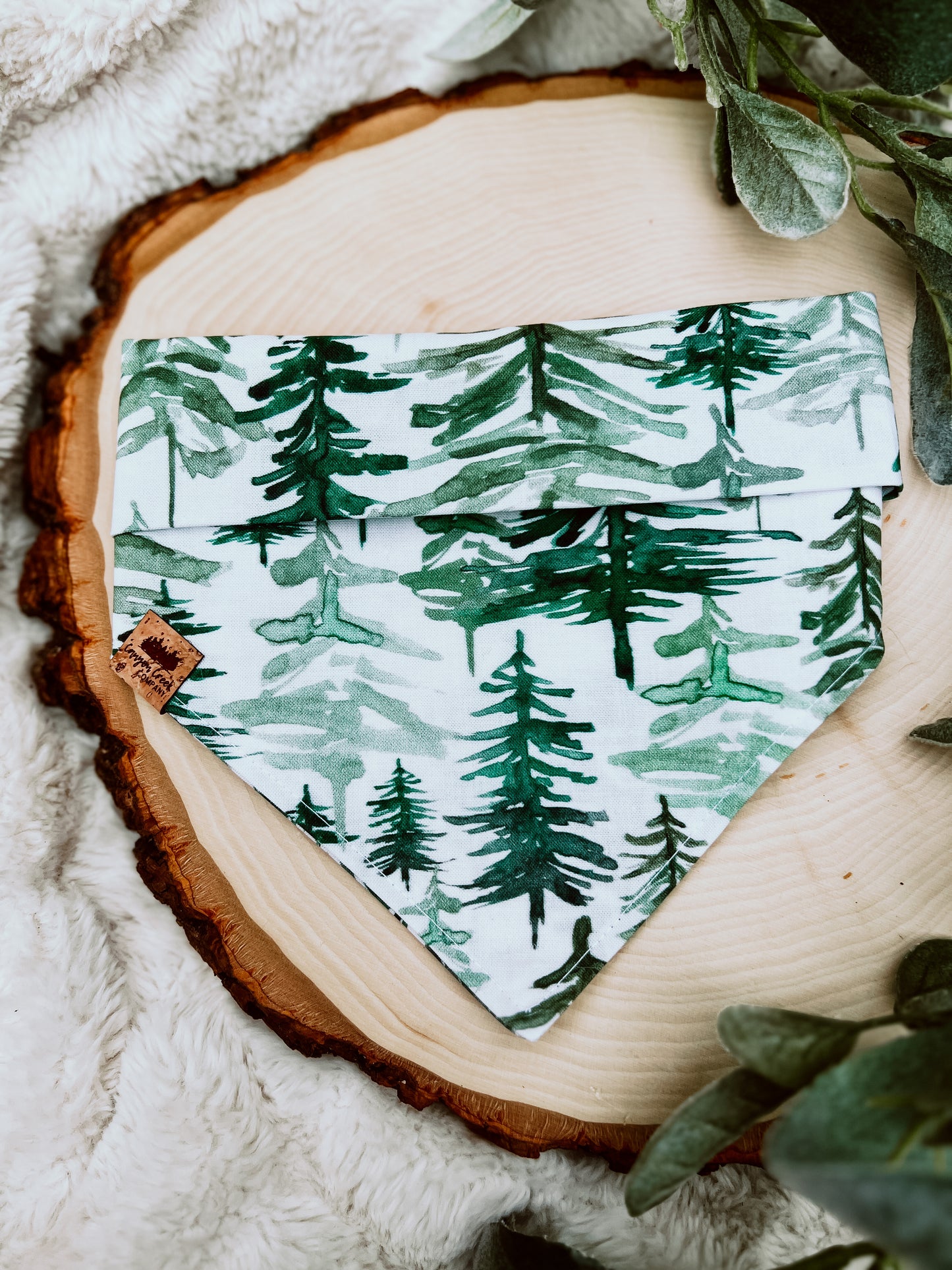 Evergreen Forest - Dog Bandana